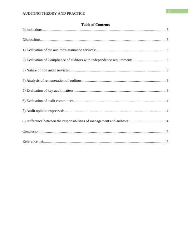 Evaluation Of Auditor S Assurance Services Apollo Minerals Limited