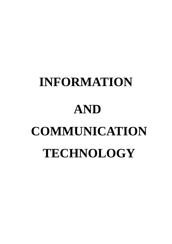 Contemporary Management Issues And The Role Of Ict In Workforce Management