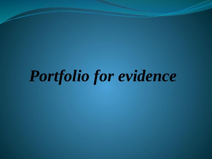 Portfolio Of Evidence For Desklib Career Development Cv Linkedin