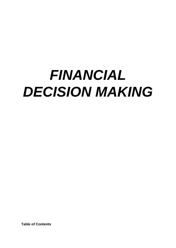 Financial Decision Making Functions Sources And Ratio Analysis