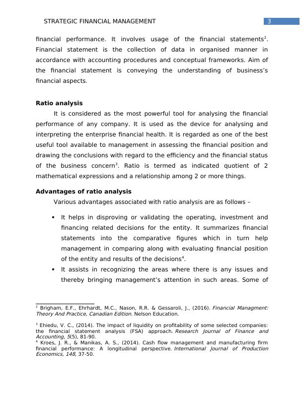 Tesco Plc Financial Performance Analysis Through Ratio Analysis