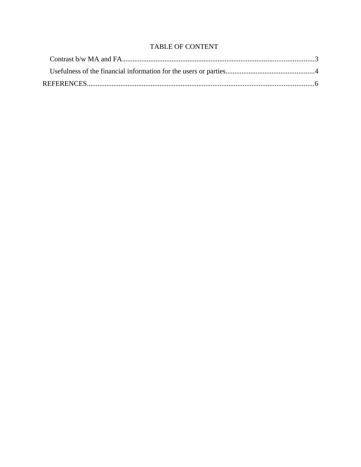 Difference Between Management Accounting And Financial Accounting