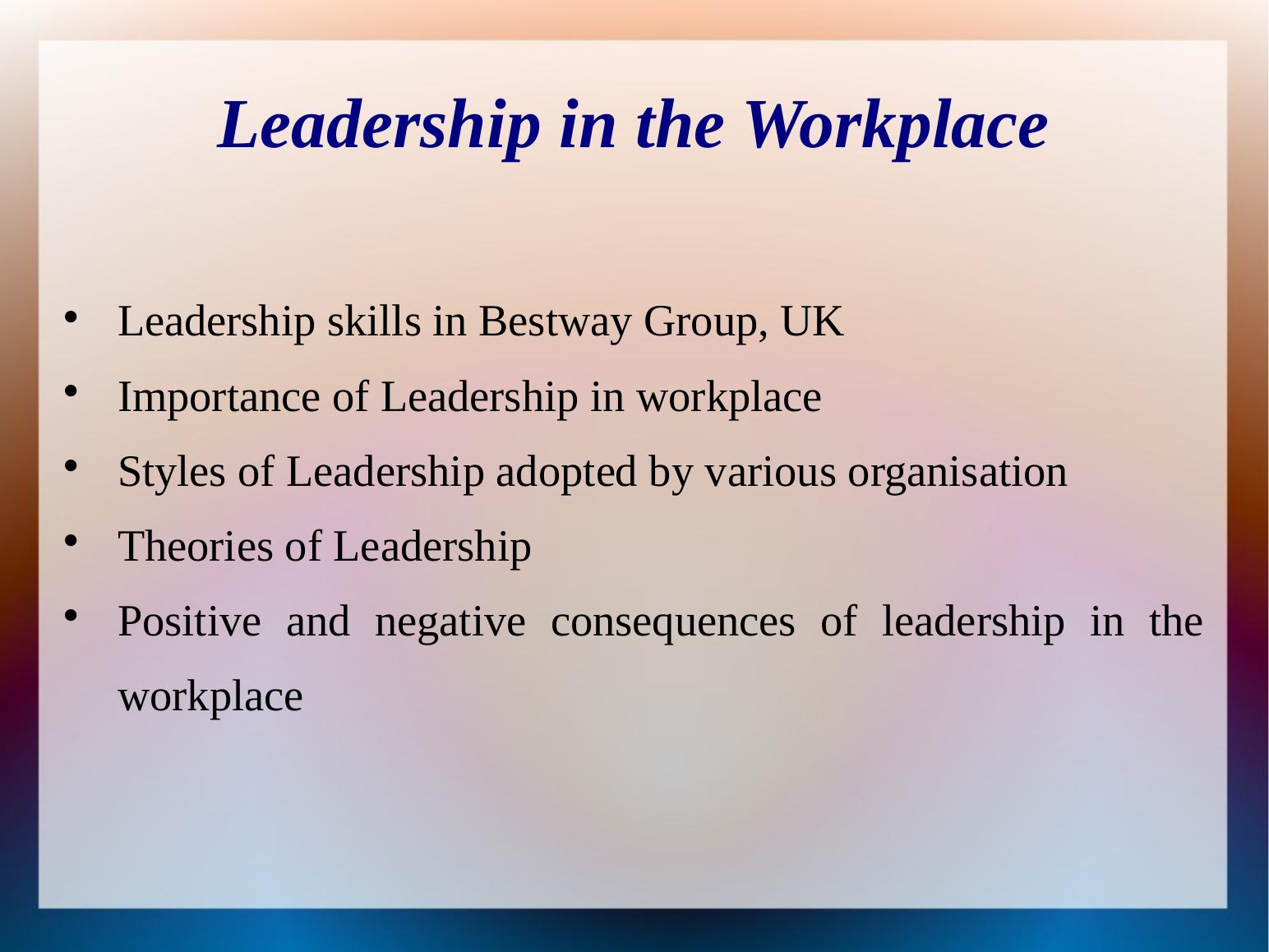 Leadership In The Workplace