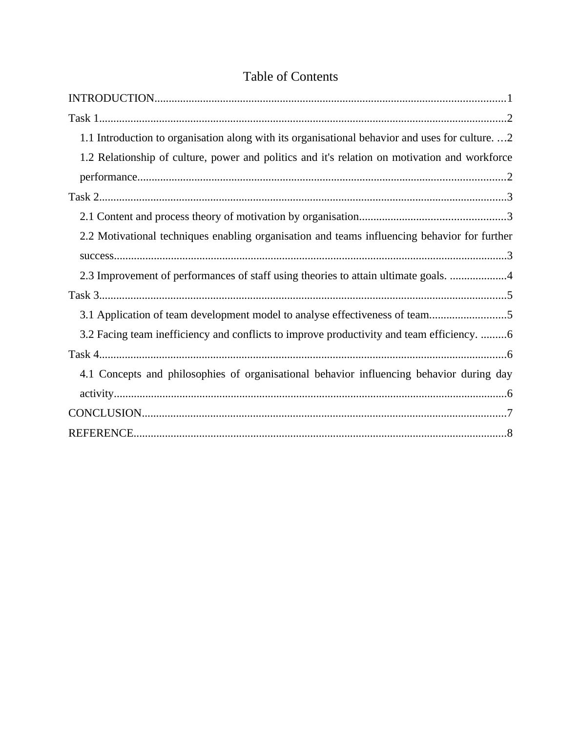 Organisational Behavior And Its Impact On Thomas Cook