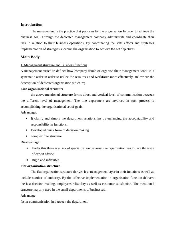 Introduction To Management Functions Structure Talent Management