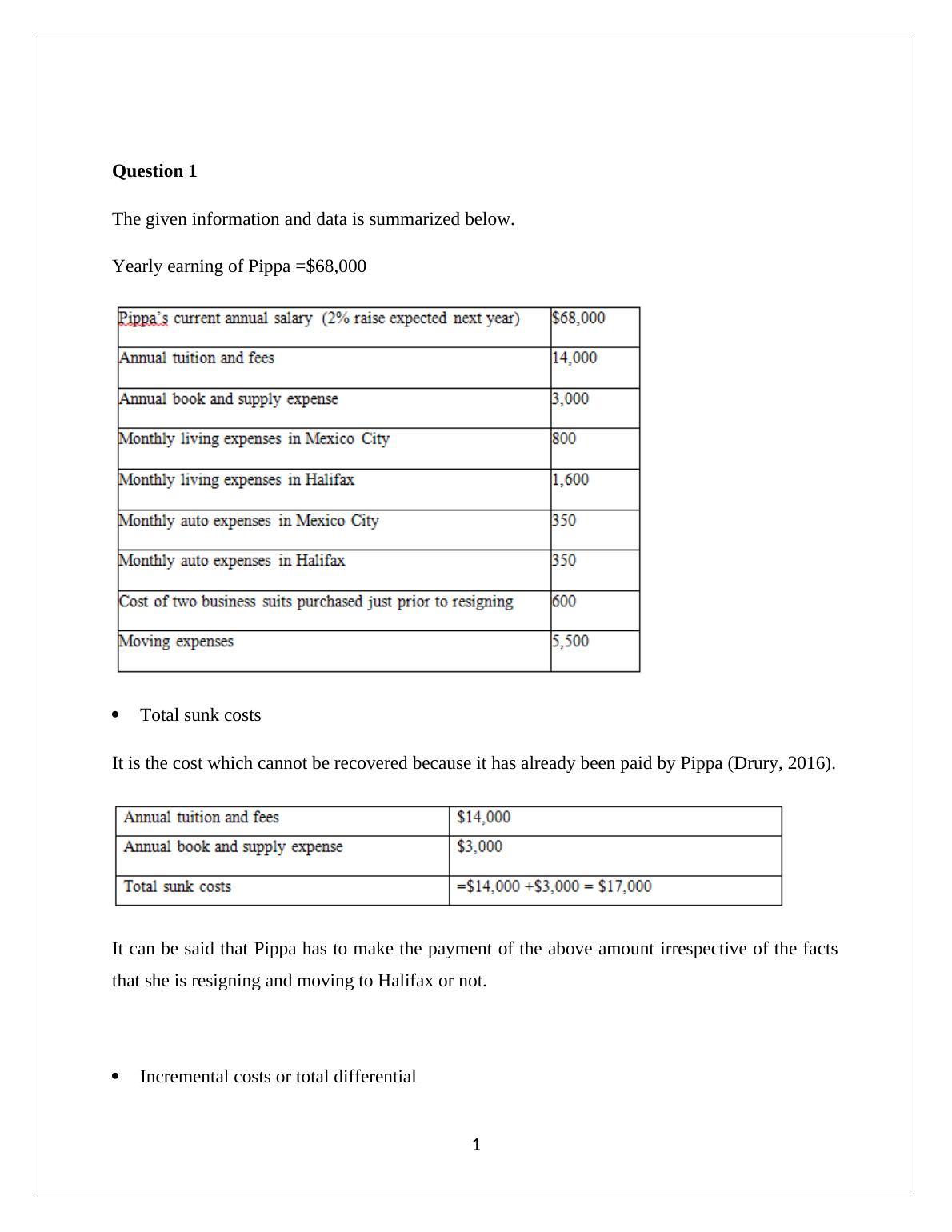 Managerial Accounting Sunk Costs Incremental Costs Split Off Points