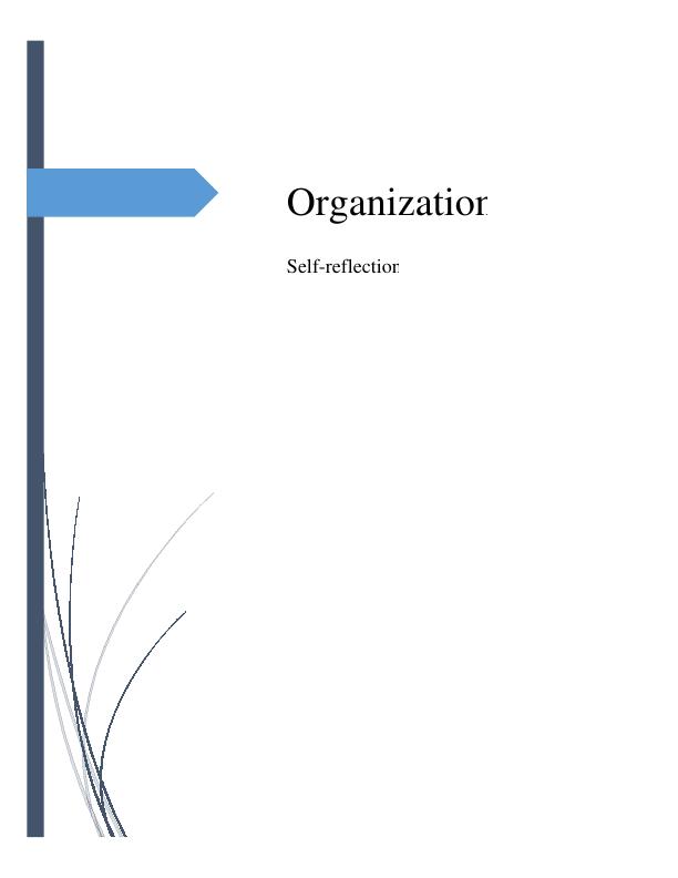 Self Reflection On Organizational Behaviour Analysis Of MBTI Johari