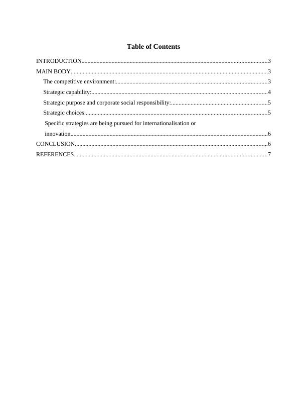 Strategic Planning For Growth A Case Study Of Tesco Plc