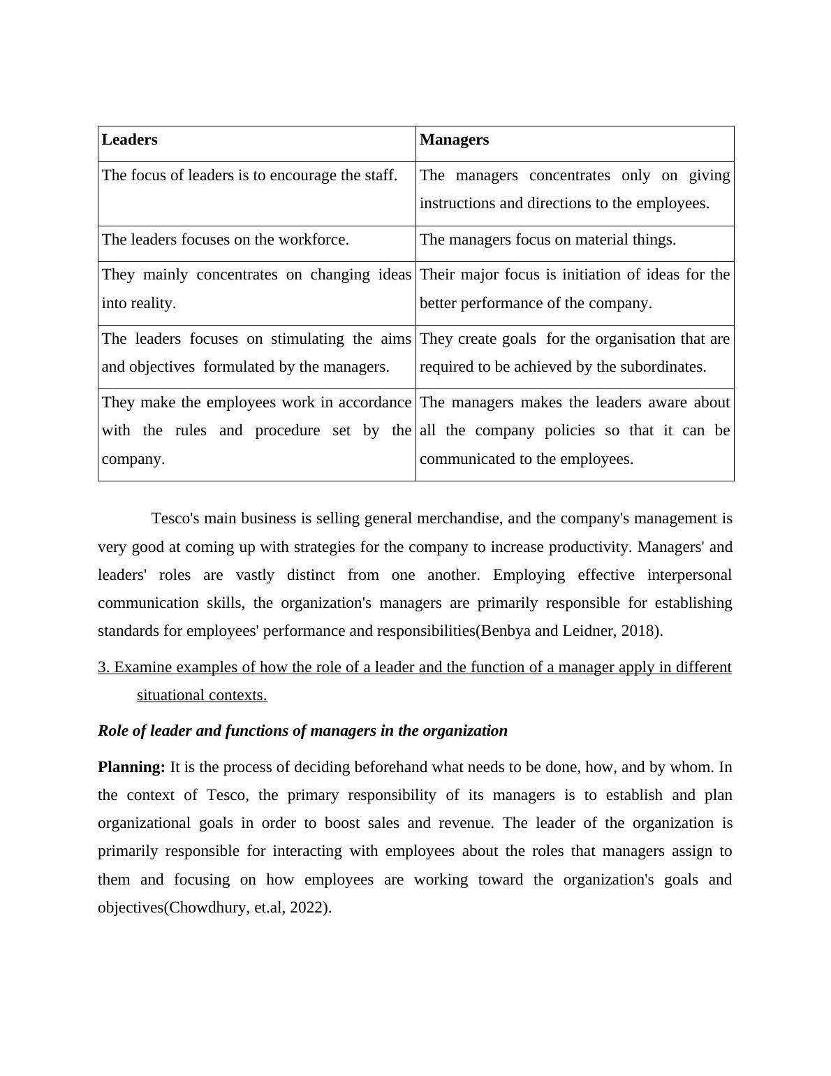 Management And Operation A Study On Tesco Desklib