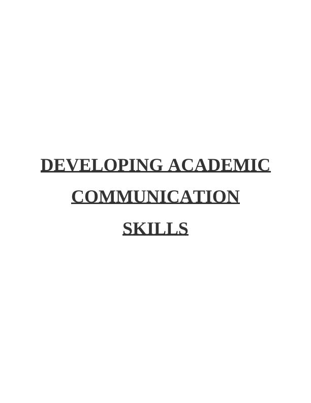 written communication skills literature review