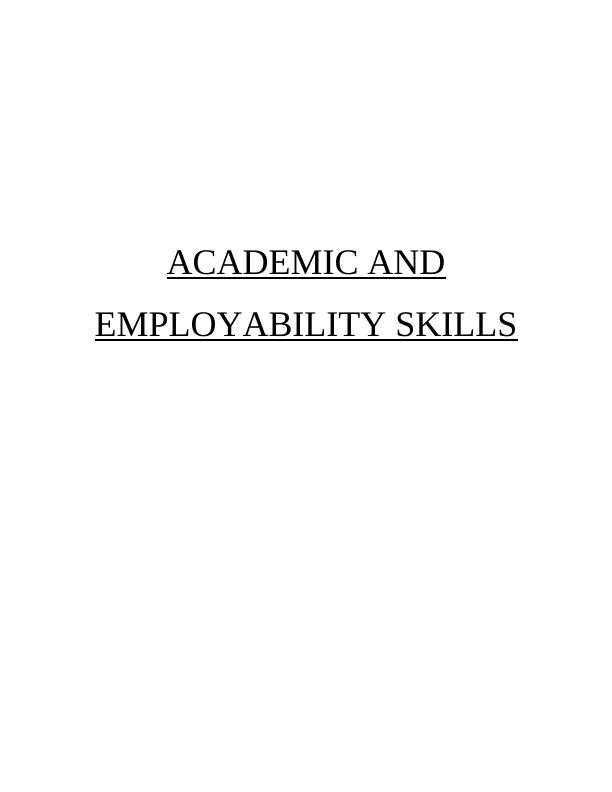 Academic and Employability Skills BMSW 401_1