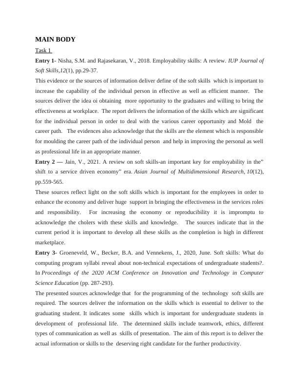 Academic Skills and Professional Development Desklib