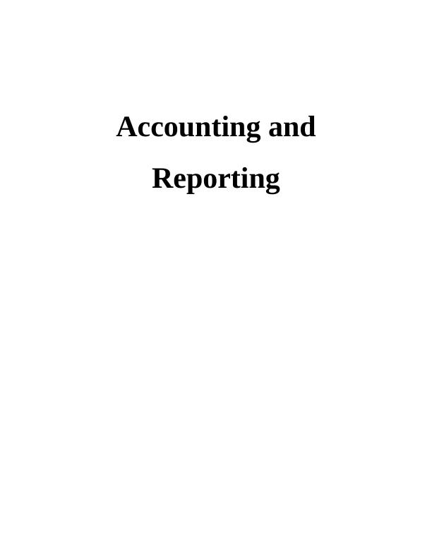 Accounting and Reporting - Differences between net profit/loss and cash flows, Impairment of non-current assets, Ratio Analysis_1