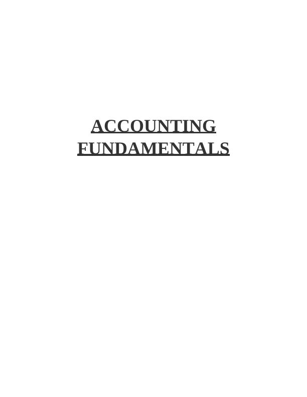 Accounting Fundamentals: Profit and Loss Statement, Financial Ratios, and Analysis_1