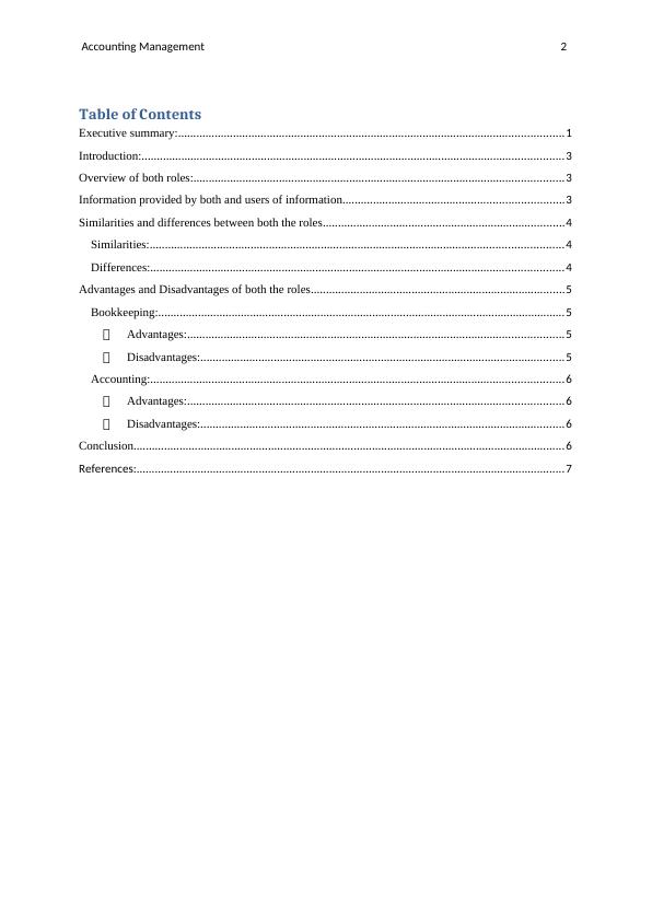 Accounting Management: Roles, Similarities, Differences, Advantages and ...