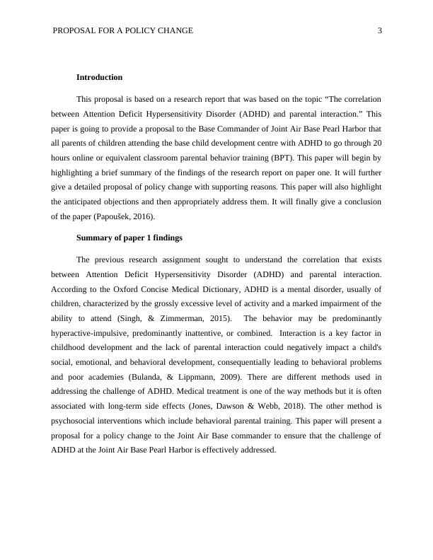 "Implementing Essential Policy Changes to Support ADHD at Joint Air