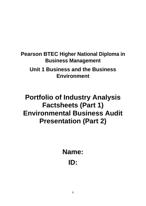 Industry Analysis of Admiral Sportswear Business and the Business