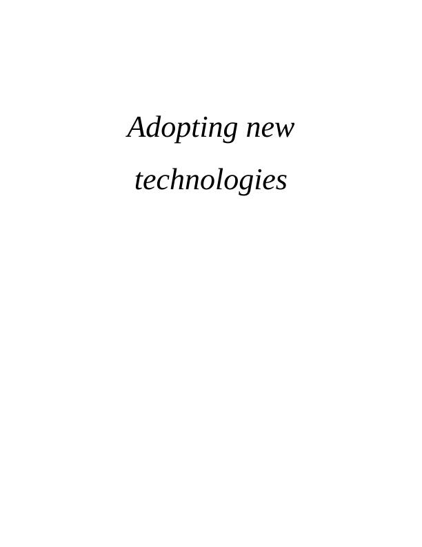 Adopting New Technologies Positive And Negative Impacts On Businesses 5036