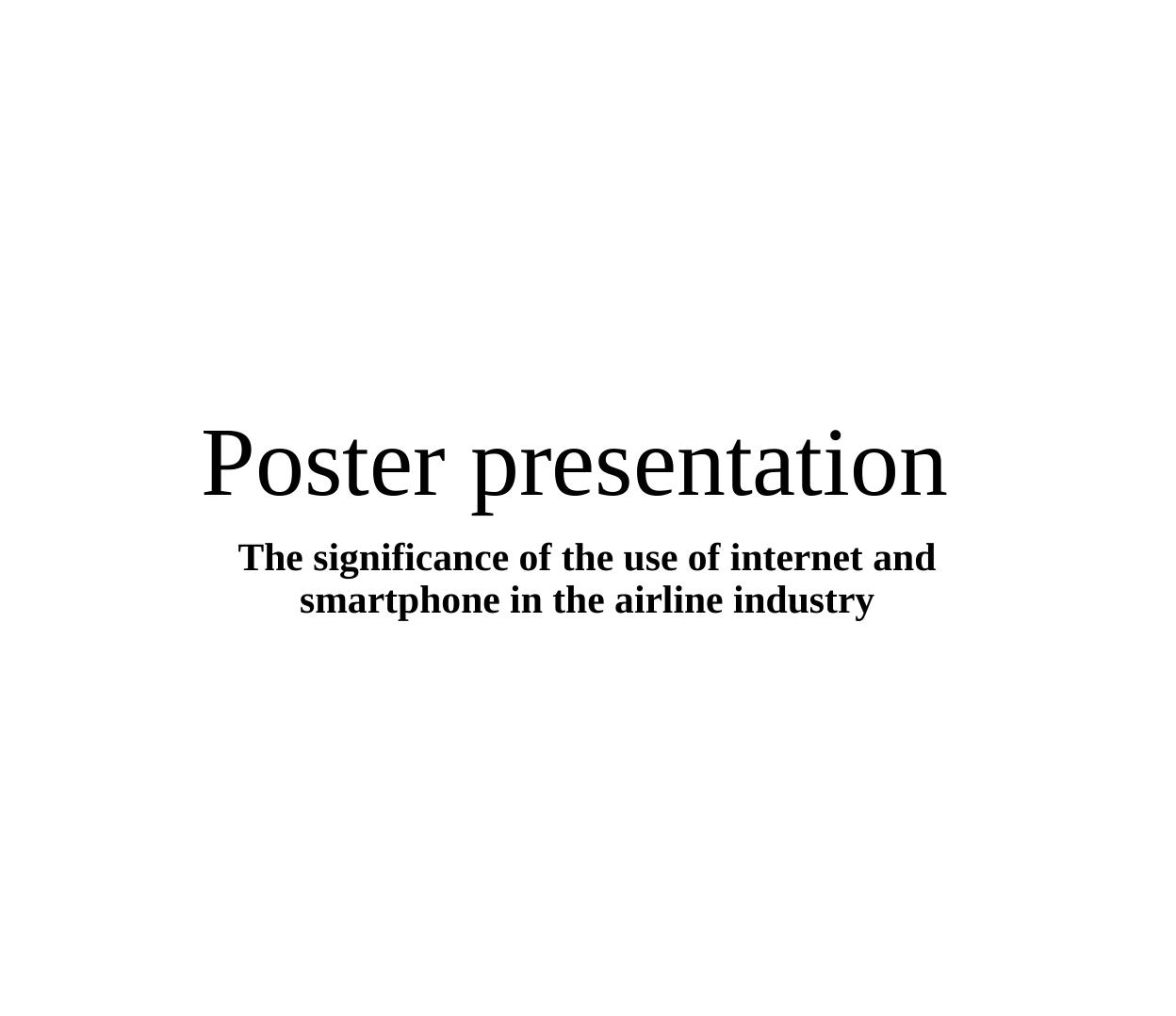 The Significance of Internet and Smartphone in the Airline Industry_1