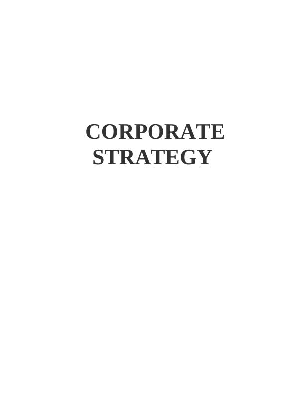 Corporate Strategy of Amazon: Supply Chain, Procurement, Sustainability_1