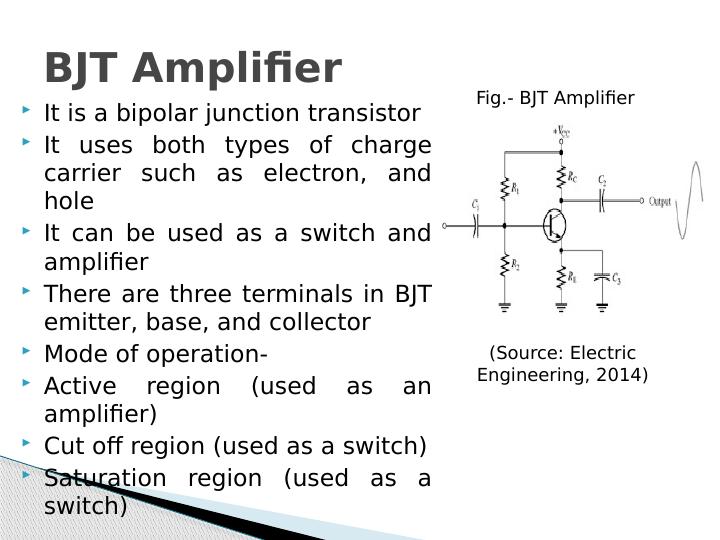 Amplifier Circuits: Types, Characteristics and Applications_4