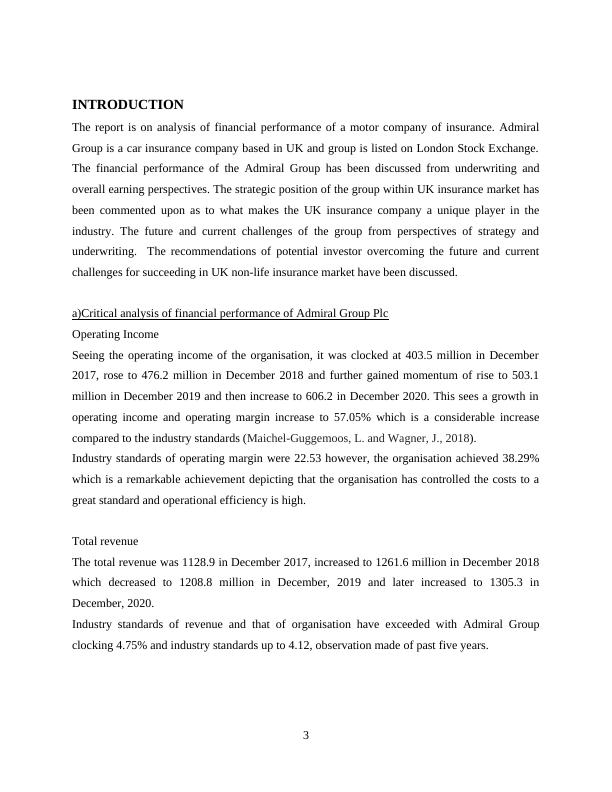Analysis of Performance of Multinational Insurance Company - Desklib_3