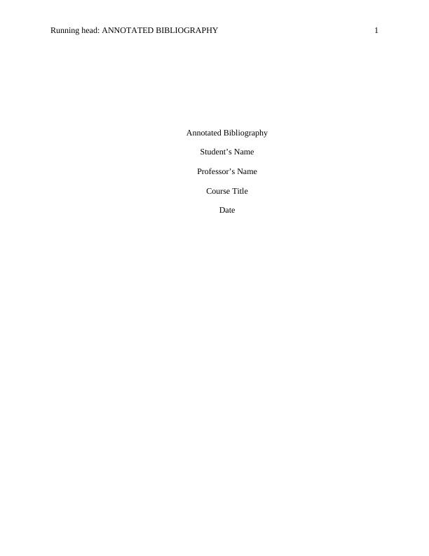 Annotated Bibliography on Organizational Decision Making