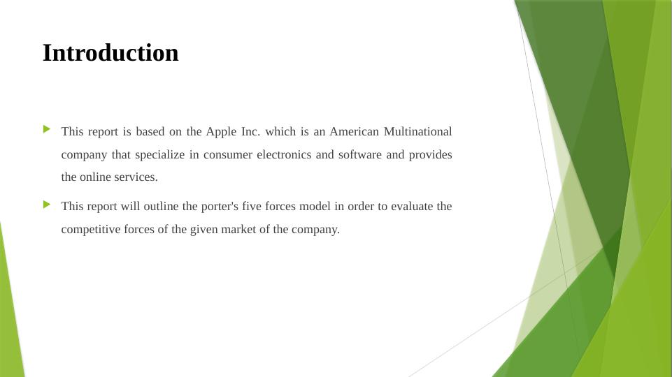 Porter's Five Forces Model for Evaluating Competitive Forces of Apple Inc._3