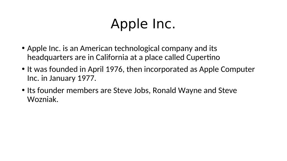 Supply Chain and Operation Issues of Apple Inc._1