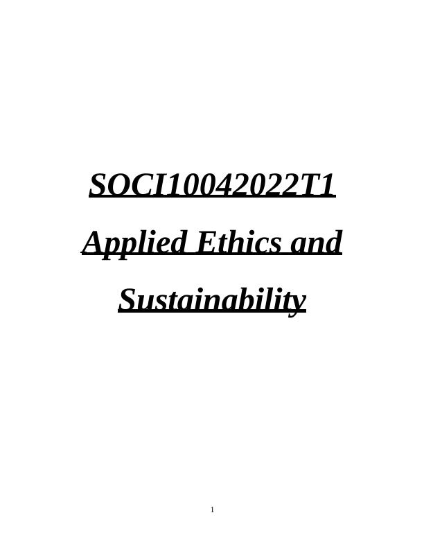 Applied Ethics and Sustainability: Case Studies on Responsible Business and Sustainable Practices_1