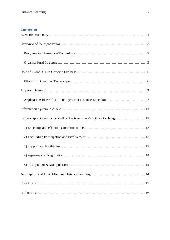 Applications of Artificial Intelligence in Distance Education for AusEd_3