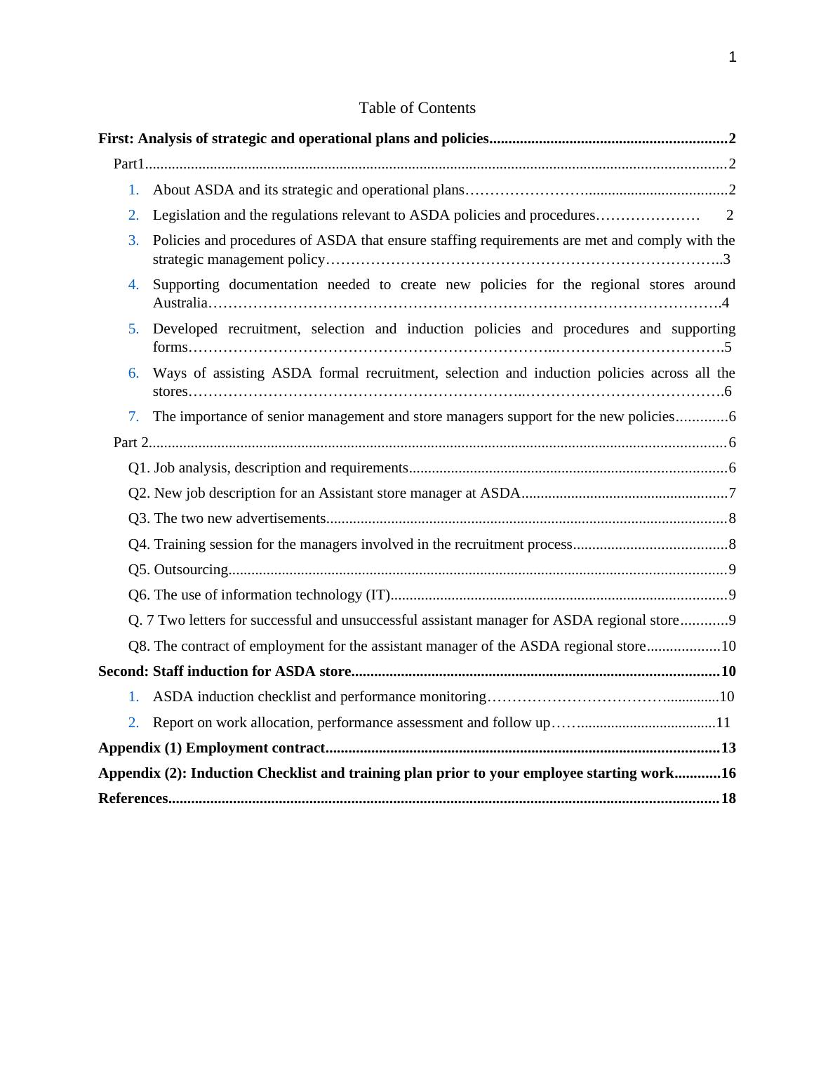 asda recruitment process case study