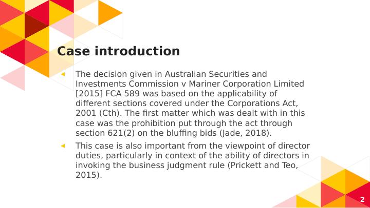 Australian Securities and Investments Commission v Mariner Corporation Limited [2015] FCA 589_2