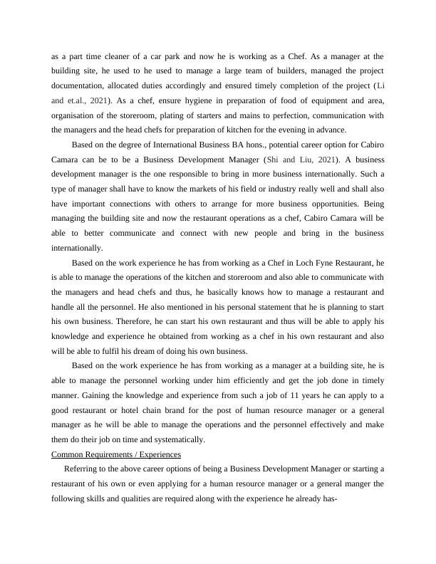 Aspiring Futures Career Options, Skills Analysis and Simulation Reflection