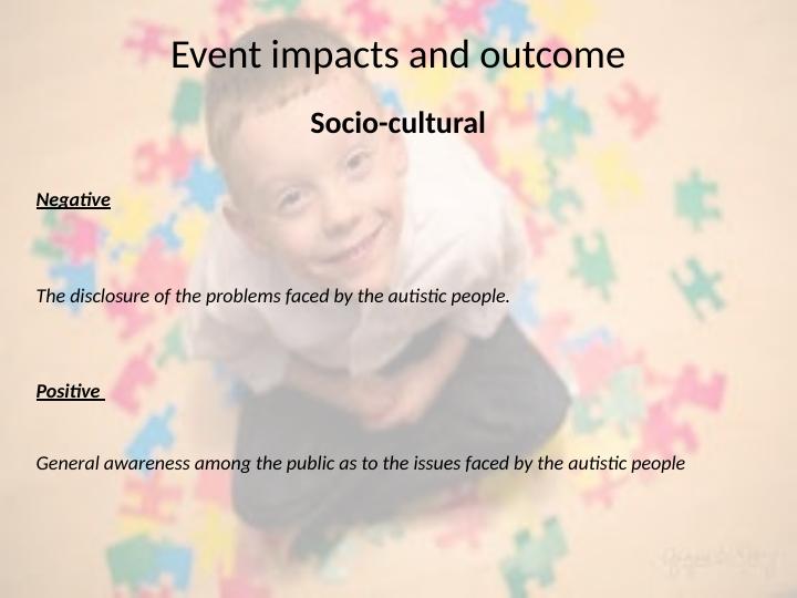 Autism: Event Impacts and Outcome_3