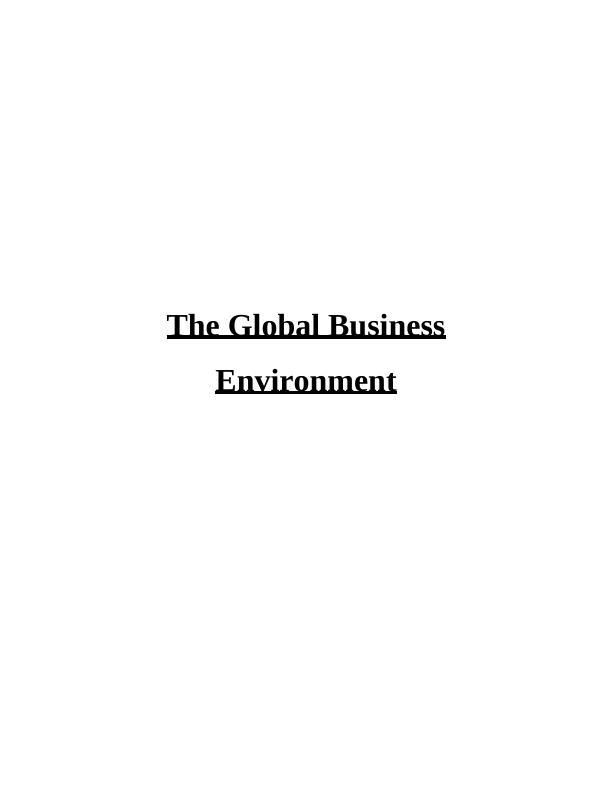 Survival and Success Factors for the Auto-Mobile Industry in the Global Business Environment_1