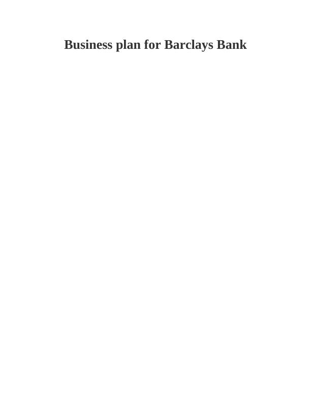 barclays business plan pdf