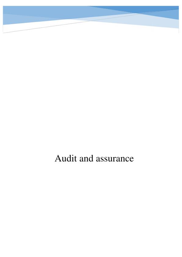 Audit and Assurance Report of BHP Billiton Limited | Desklib_1