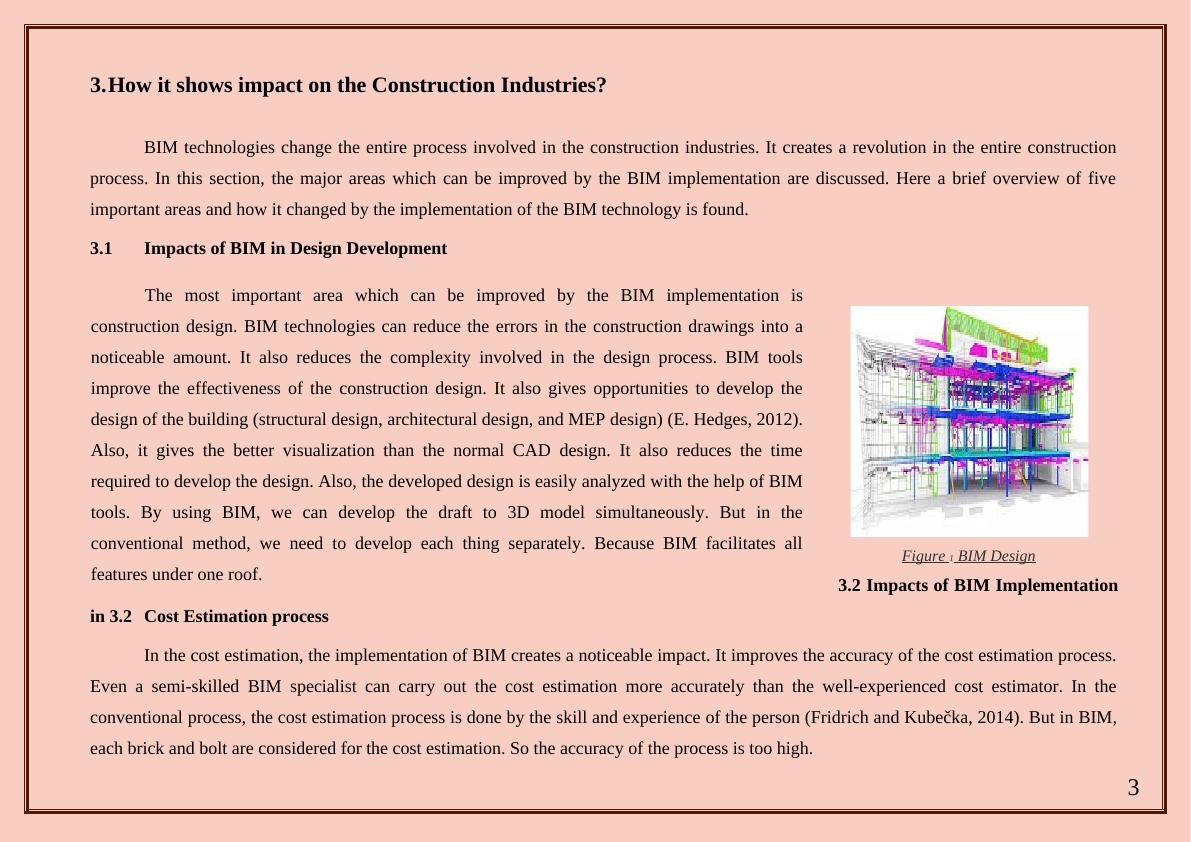 Impacts of BIM Technologies on Construction Practices_4