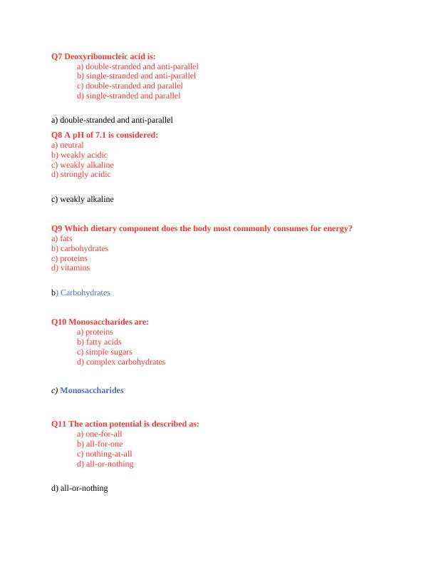 Biology Mock Exam Paper With MCQs And Diagrams | Desklib