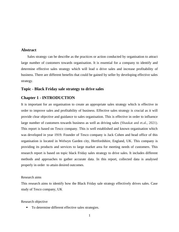 Black Friday Sale Strategy to Drive Sales Tesco Case Study