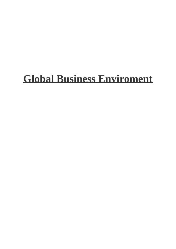 SWOT Analysis and Operational Impact Analysis of Boots Ltd. in Global Business Environment