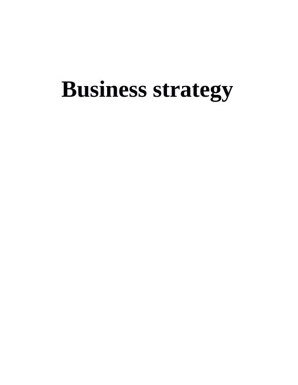 Strategic Planning and Analysis of British Airways_1