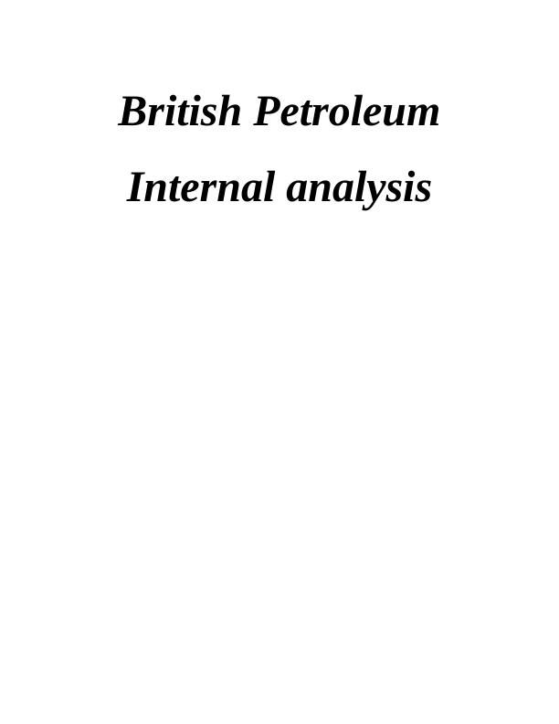 british petroleum case study analysis