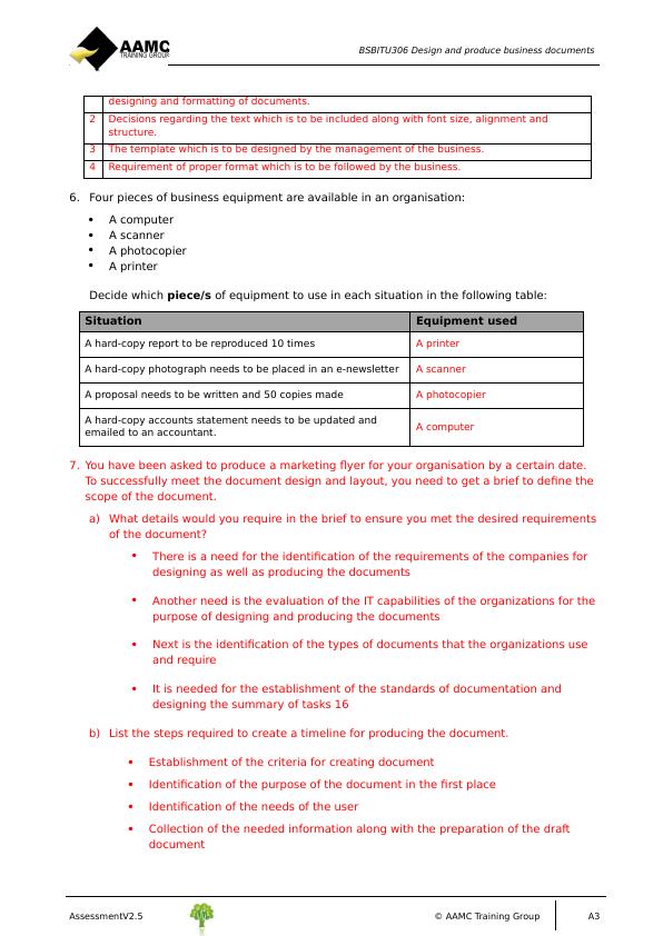 BSBITU306 Design and Produce Business Documents - Assessment Cover Sheet_3