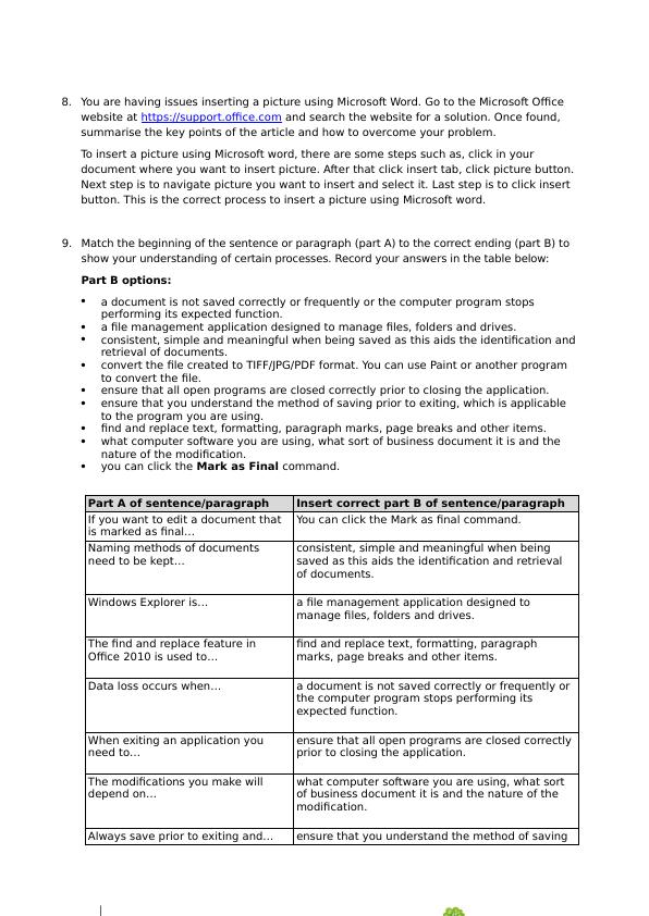 Design and Produce Business Documents - BSBITU306 Assessment_4