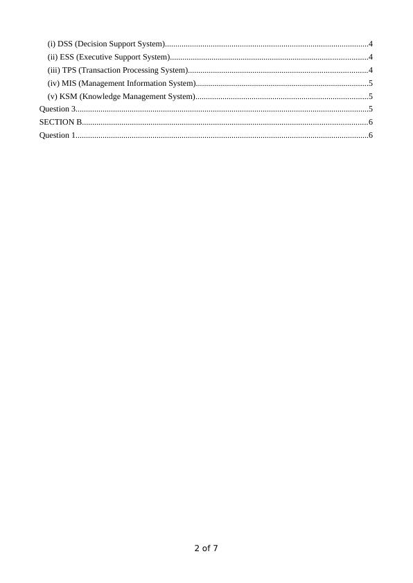 BSC Business Management Information System & Big Data Analysis Exam Answer Booklet_2