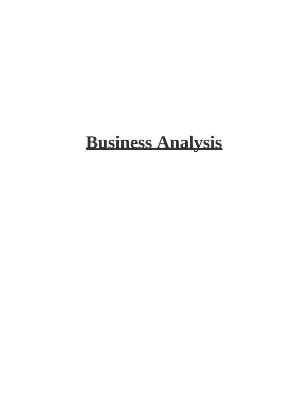 Business Analysis: Population and Sampling, Primary and Secondary Data_1
