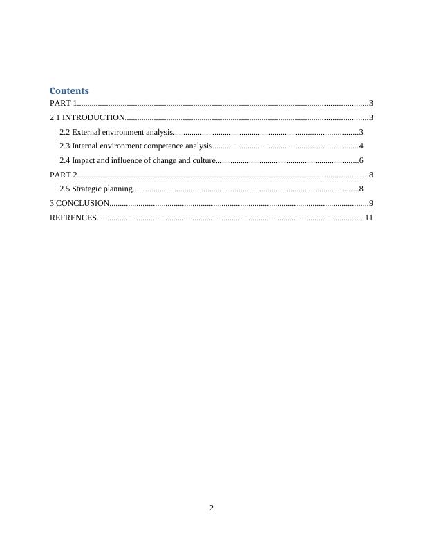 Strategic Planning For Marks And Spencer - Business Contexts And Its 