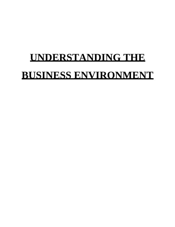 Understanding the Business Environment of HSBC and Western Union_1